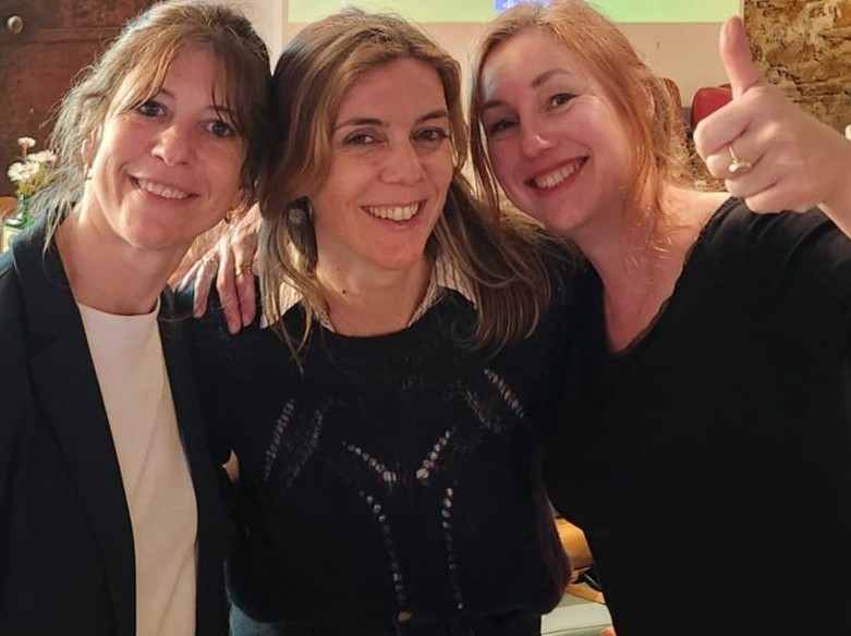 Linda, Nadine et Marie, cofondatrices de Go Out Project